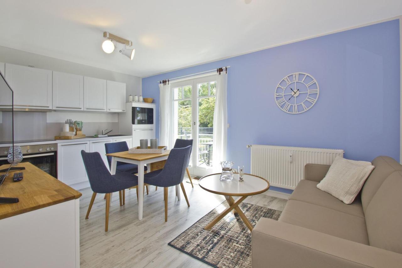 Moderne Ferienwohnung Mit Balkon, Meerblick - Ferienresidenz Zwei Boddenfewo 1-2 Lietzow Zewnętrze zdjęcie